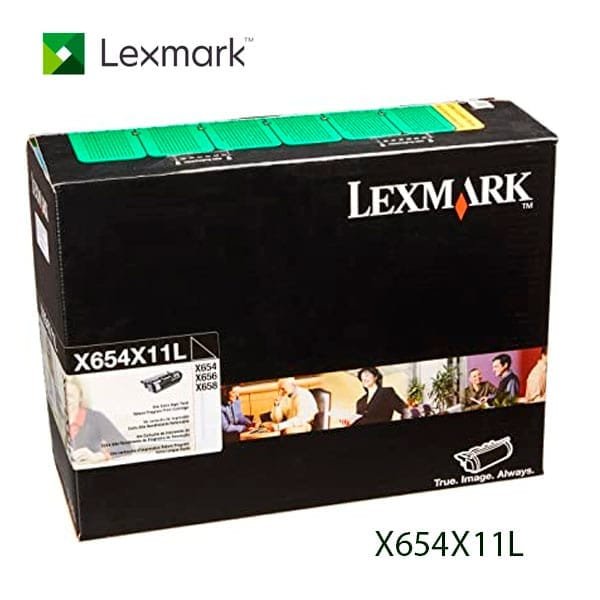 Tóner Negro Lexmark X654X11L | Cartucho de Alto Rendimiento
