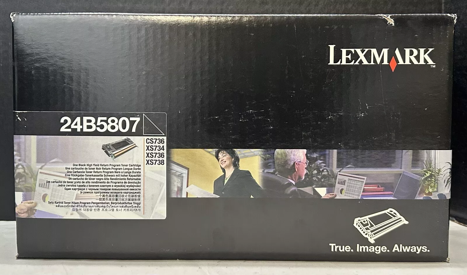 Tóner Negro Lexmark 24B5807 | Alto Rendimiento Impresora Lexmark XS748
