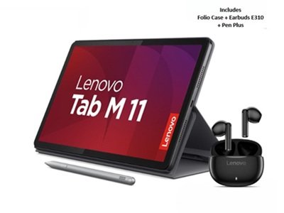 Tablet Lenovo Tab M11 – 11″ + Pen, Funda y Audífonos – Android 13
