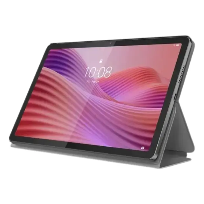 Tablet Lenovo Tab 10.1″ – FHD, Helio G85+ Funda Folio + Auriculares Estéreo–Luna Grey – ZAEH0130PA - Image 4