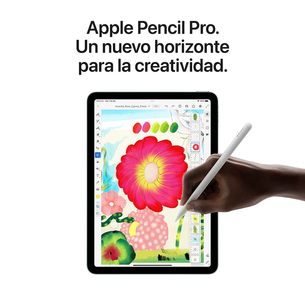 Tablet Apple iPad Air 13” M3 – iPadOS 18 – Wi-Fi – Morado - Image 2