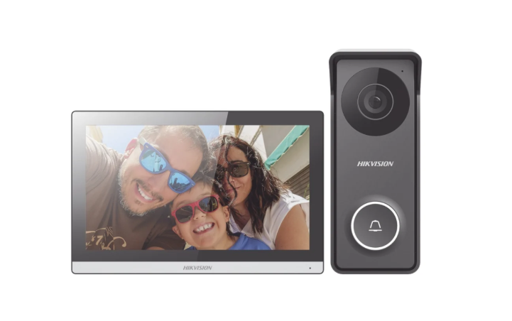 Kit de Intercomunicación por Video Hikvision | Videoportero Pantalla Táctil