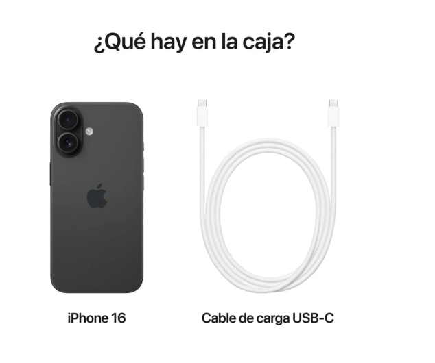 Apple iPhone 16 128 GB Negro | Pantalla Super Retina XDR 6.1" - Image 4
